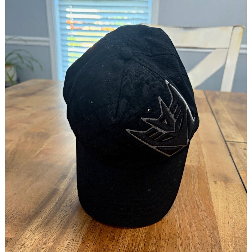 Universal Studios Megatron Transformers Black Adjustable Baseball Cap One Size